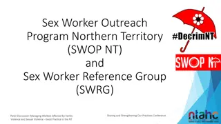 Support and Decriminalization Efforts for Sex Workers in Northern Territory