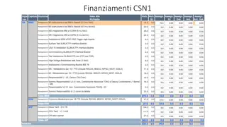 Napoli Financial Allocations Report 2012-2017