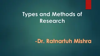 Understanding Types and Methods of Research for Effective Studies