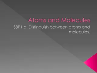 Atoms and Molecules: Basics and Models