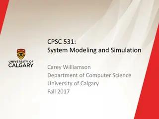 System Modeling and Simulation Overview