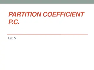 Partition Coefficient in Pharmaceuticals