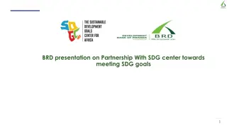 Partnership Between BRD and SDG Center for Sustainable Development in Rwanda