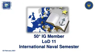 International Naval Semester Strategic Partnership Development