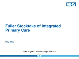 Fuller Stocktake of Integrated  Primary Care