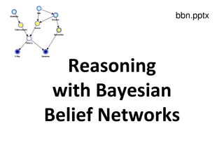 Reasoning  with Bayesian  Belief Networks