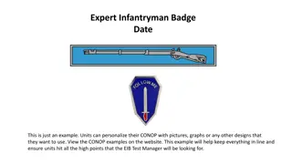 Expert Infantryman Badge Date