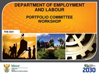 Collective Bargaining in the Department of Employment and Labour Portfolio Committee Workshop