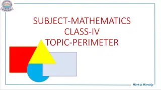 Exploring Perimeter Concepts in Mathematics for Class IV