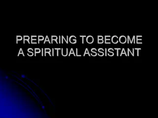 Journey to Becoming a Spiritual Assistant