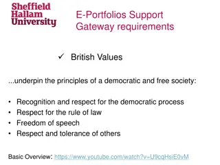 Exploring British Values in a Democratic Society