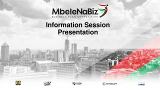 MbeleNaBiz Business Plan Competition Overview