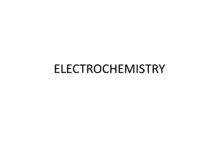 Electrochemistry: Principles and Applications