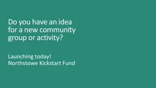 Northstowe Kickstart Fund - Empowering Community Initiatives