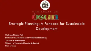 Strategic Planning for Sustainable Development: A Comprehensive Overview