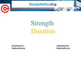 Strength-Duration Curve in Neuromuscular Stimulation