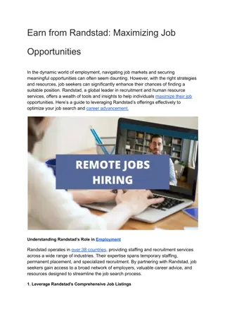 Earn from Randstad_ Maximizing Job Opportunities