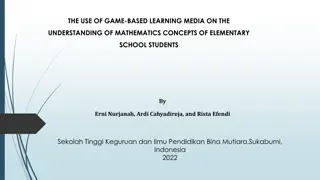 Enhancing Mathematics Understanding in Elementary Students Through Game-Based Learning Media