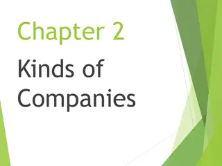 An Overview of Different Types of Companies and Their Characteristics