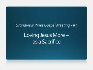 Understanding the Deeper Sacrifice of Jesus