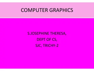 Symmetrical DDA and Bresenham's Line Drawing Algorithm