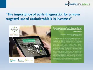 Enhancing Livestock Health Through Early Diagnostics and Targeted Antimicrobial Use