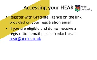 Guide to Accessing and Sharing Your HEAR with Gradintelligence