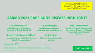 Rare Bone Disease Research Highlights from ASBMR 2021