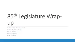 Overview of Higher Education Legislation in the 85th Legislature Session