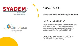 Euvabeco: Enhancing European Vaccination Beyond Covid Project