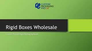 Rigid Boxes Wholesale