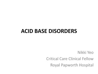 Understanding Acid-Base Disorders in Critical Care