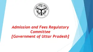 Admission and Fees Regulatory Committee Guidelines in Uttar Pradesh