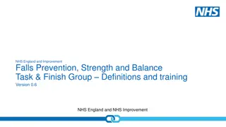 Falls Prevention and Strength Training in Older Adults