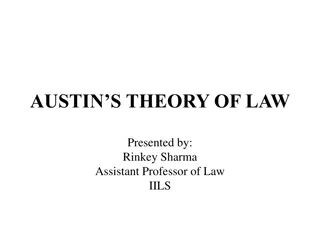 Austin's Theory of Law in Jurisprudence