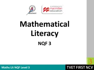 Understanding Value Added Tax (VAT) and Unemployment Insurance in Mathematical Literacy NQF Level 3