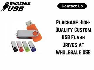 Purchase High-Quality Custom USB Flash Drives at Wholesale USB