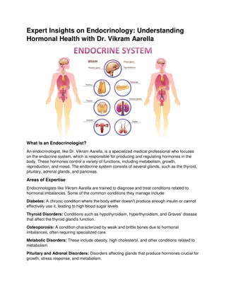 Expert Insights on Endocrinology- Understanding Hormonal Health with Dr. Vikram Aarella