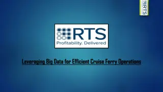 Leveraging Big Data for Efficient Cruise Ferry Operations