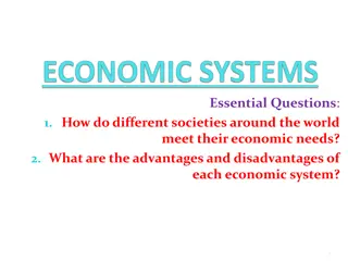 Economic Systems and Their Impacts on Societies