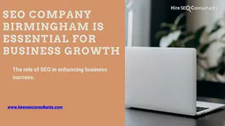 SEO Company Birmingham is Essential for Business Growth