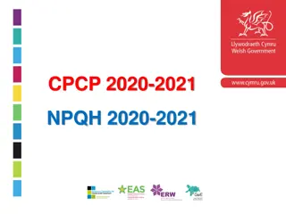 National Professional Qualification for Headship (NPQH) Process Overview