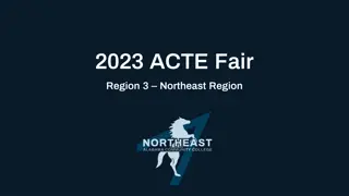 2023 ACTE Fair Northeast Region - Student Showcase & Opportunities