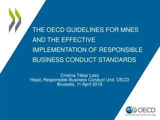 OECD Guidelines for Responsible Business Conduct