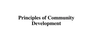 Key Principles of Community Development