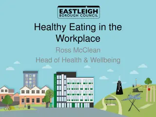 Promoting Healthy Eating in the Workplace for a Productive Environment