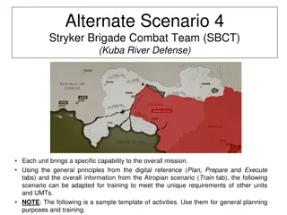 SBCT Scenario Training for Unit Deployment