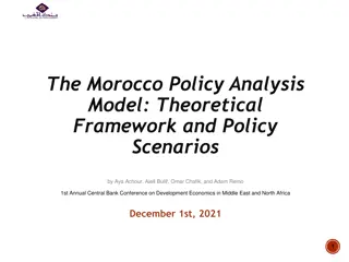 Analysis of the Moroccan Policy Analysis Model for Economic Development