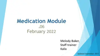 Medication Administration Process and Staff Responsibilities Overview