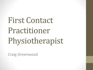 Comprehensive Overview of Specialist Physiotherapist Practice by Craig Greenwood